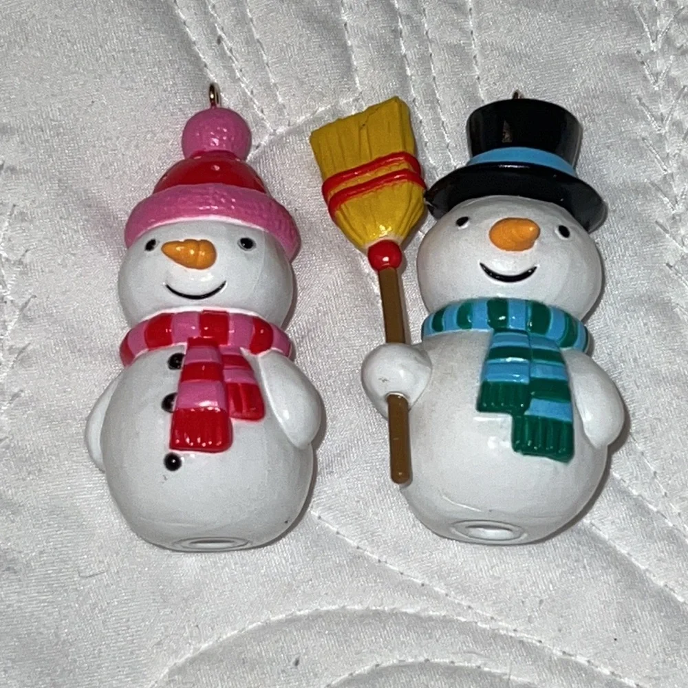 NIB Hallmark Keepsake Ornament “Salt and Pepper Snowmen”